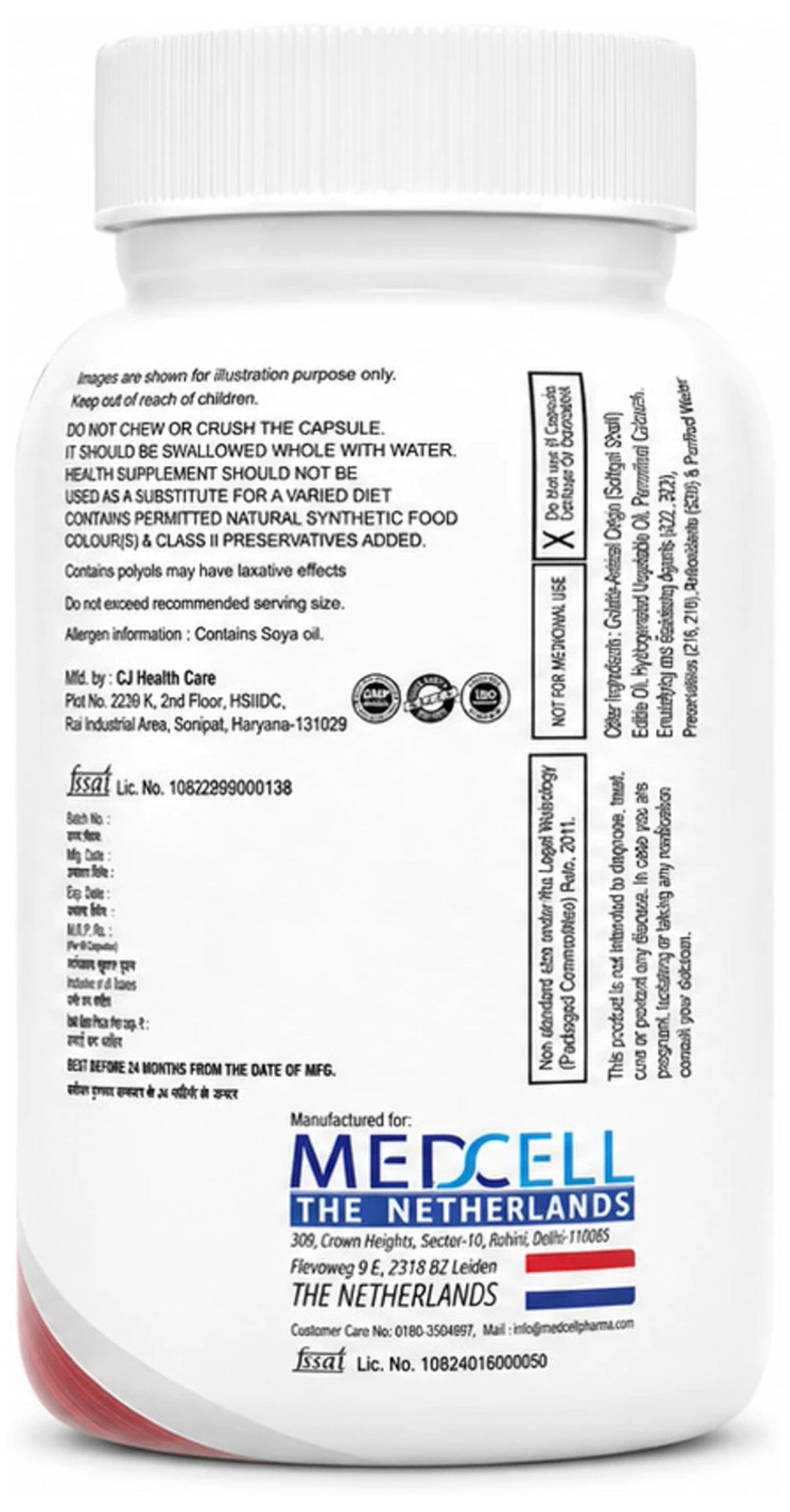 Medcell good routine multivitamins,mineral- 60 capsules