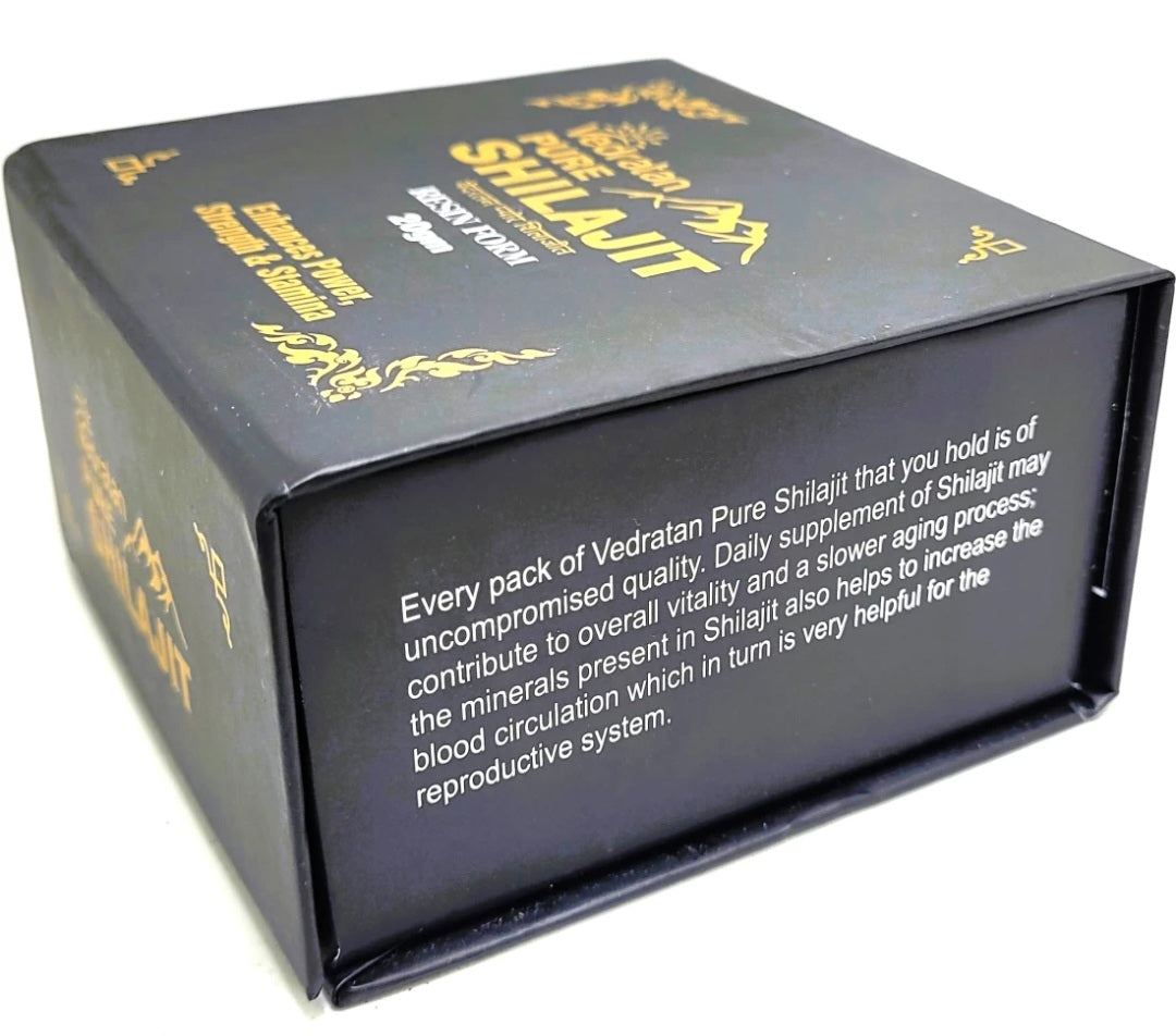 Vedratan Pure Shilajit Resin Form 20gm