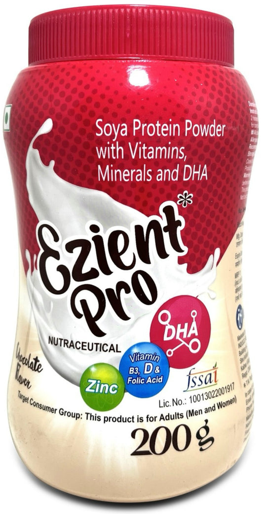 Ezient Pro With Soya Protein,Vitamin And Minerals Plant-Based Protein(200gm)