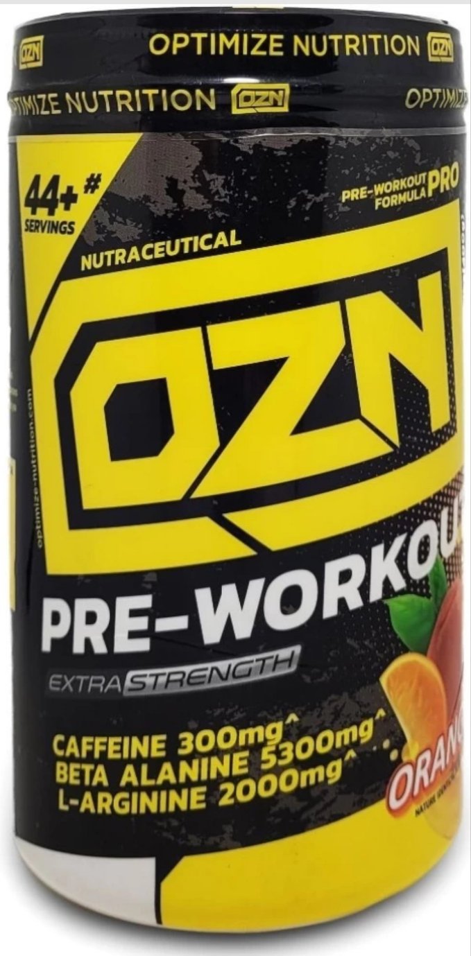 OZN Extra Strength Caffeine, Beta Alanine And L-Arginine Preworkout 44serving(400gm)