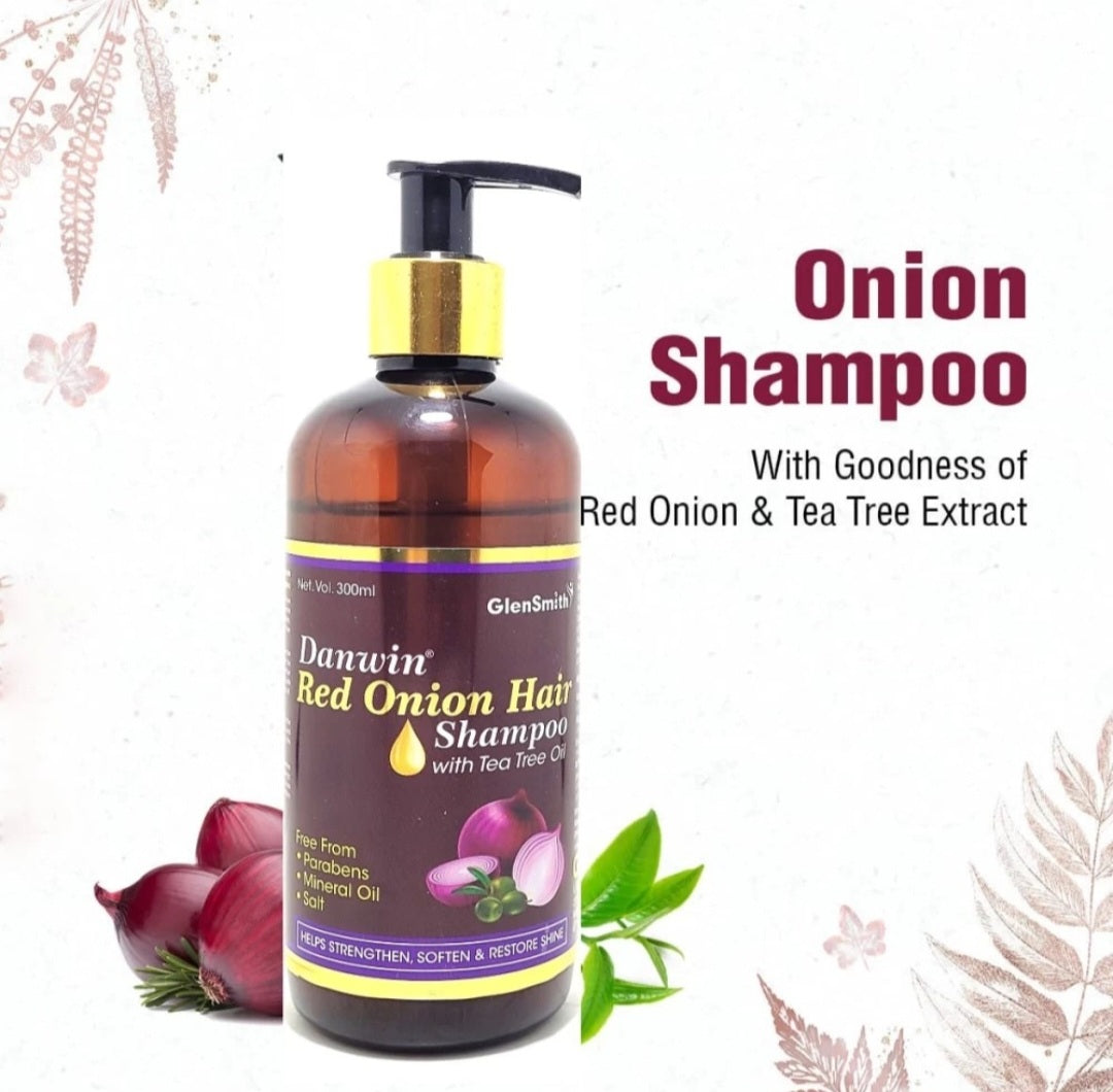 Glensmith DANWIN Red Onion Shampoo With Tea Tree Oil 300ml