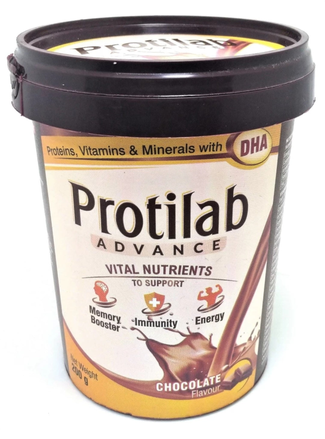 Protilab Advance Protein Powder With Vitamins, Minerals & DHA 200gm